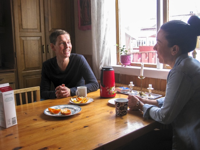 Efter ekorrhjulet blev det lokala viktigast